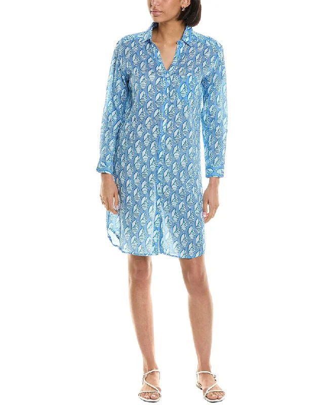 Women's shirt dress yes pop -HIHO Rebecca Shirtdress