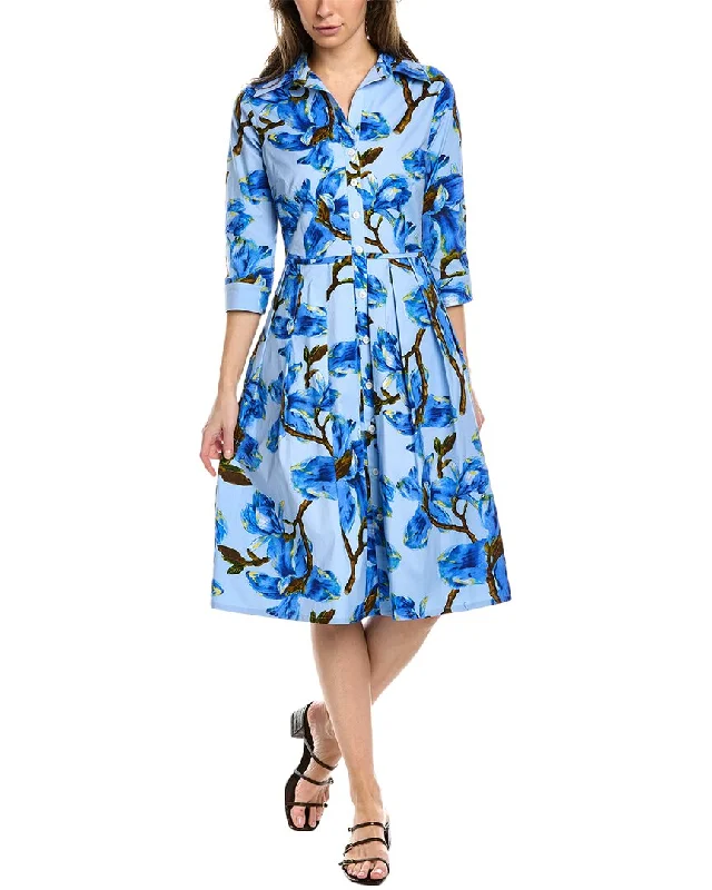 Women's shirt dress soil glow -Samantha Sung Audrey Shirtdress