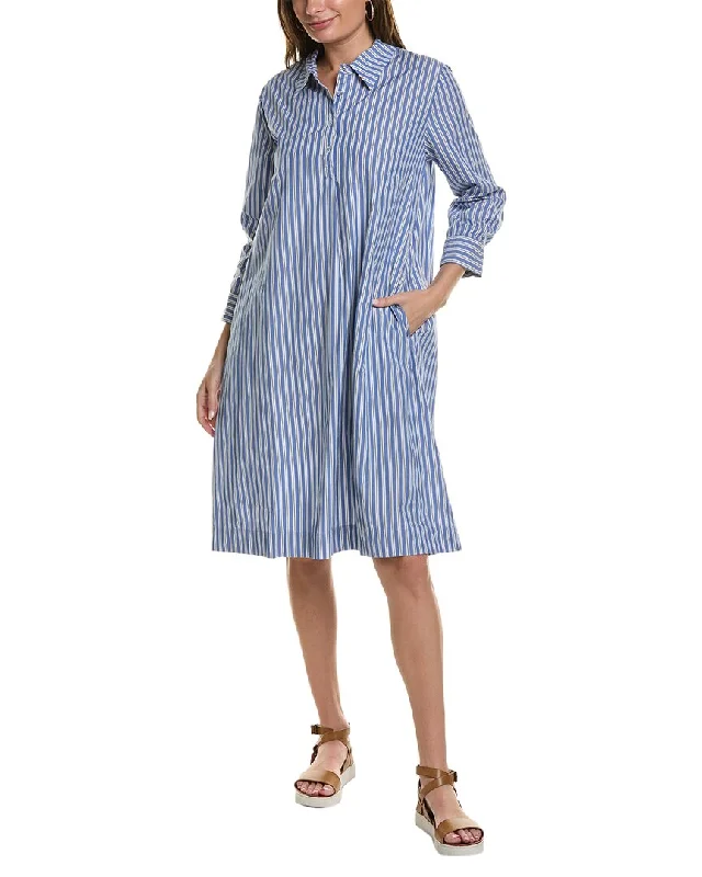 Women's shirt dress talk flair -Johnny Was Giorgia Shirtdress