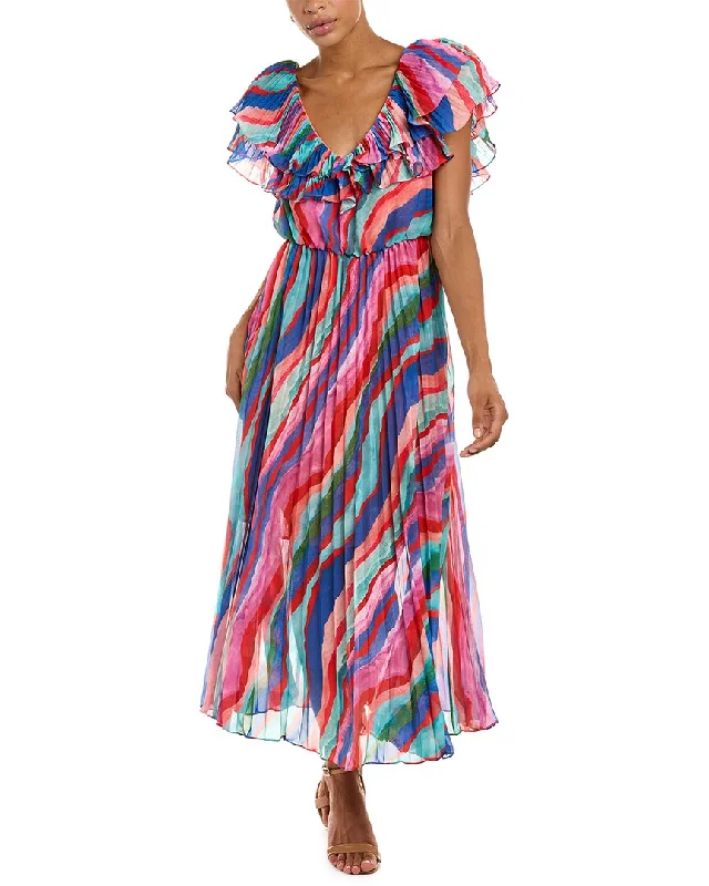 ladies-midi-dress-wedding-whimsy-AMUR Chiffon Midi Dress