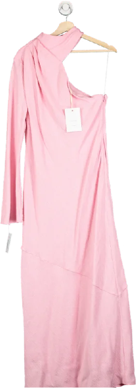 Women's maxi dress cinch chic -Significant Other Wafer Pink Eryn Maxi Dress UK 14