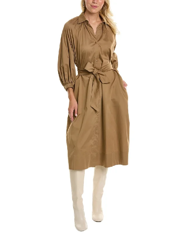 Women's shirt dress bead chic -Max Mara Lega Shirtdress