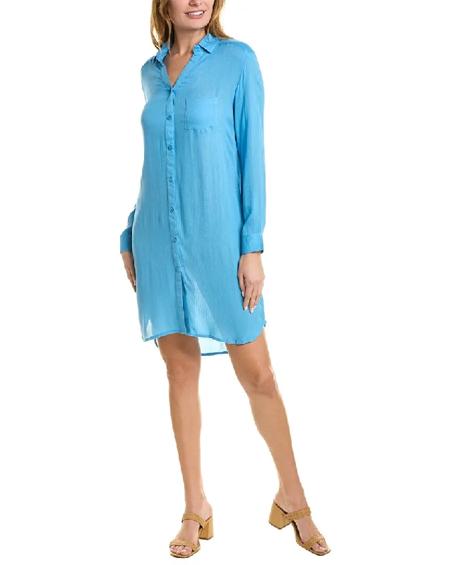 Women's shirt dress grid chic -HIHO Rebecca Shirtdress