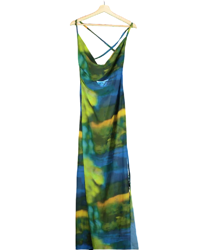 Women's maxi dress pull chic -Grace Jacobs Green Lake Maxi Dress UK XS