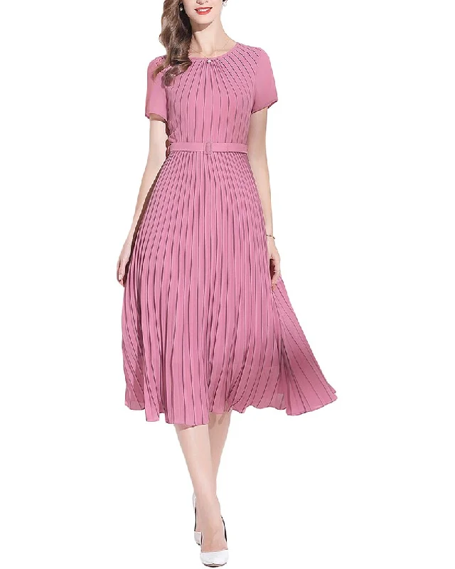 ladies-midi-dress-pearl-poise-GYALWANA Midi Dress