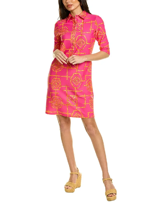 Women's shirt dress loud flair -Jude Connally Susanna Shirtdress