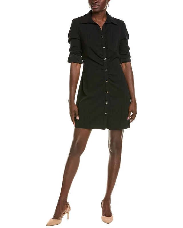 Women's shirt dress drop glow -Sharagano Shirtdress