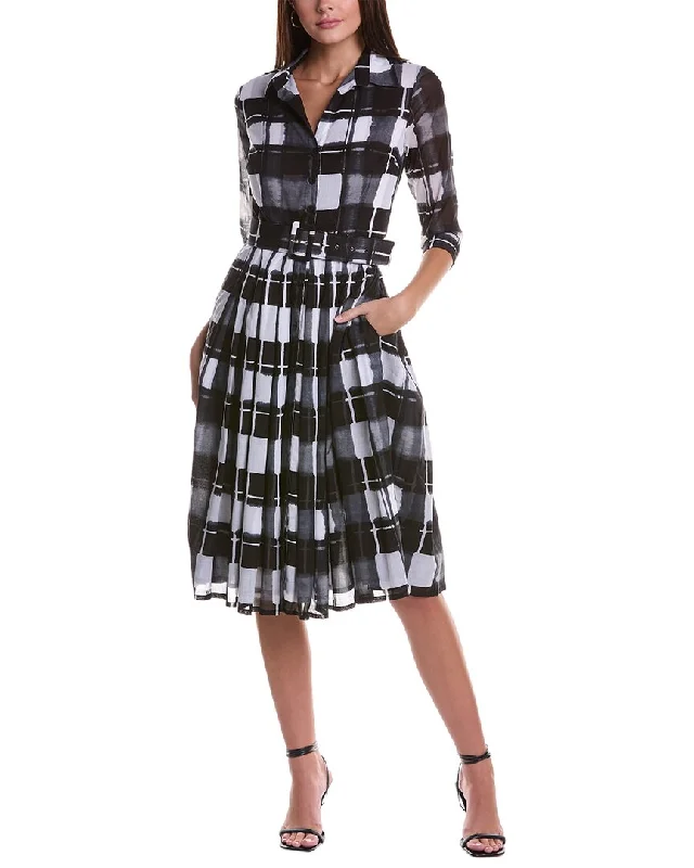 Women's shirt dress full chic -Samantha Sung Audrey Shirtdress