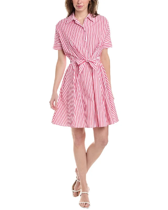 Women's shirt dress play flair -Hugo Boss Distrit Shirtdress