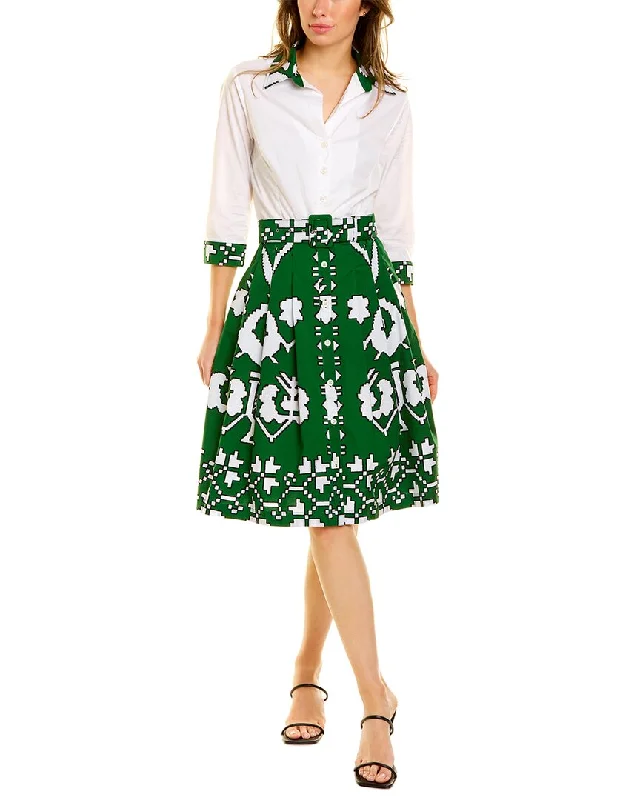 Women's shirt dress eve chic -Samantha Sung Avery Shirtdress