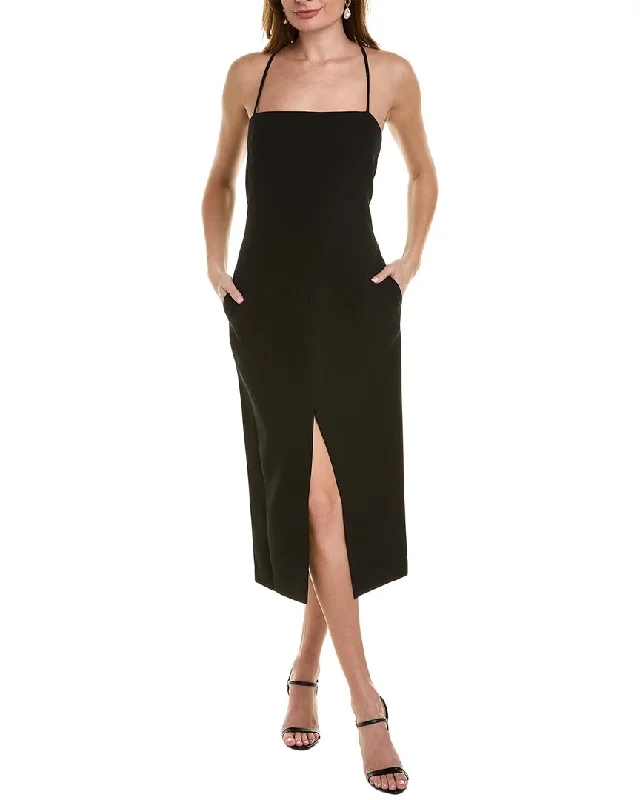 ladies-midi-dress-velvet-vision-Halston Aila Midi Dress