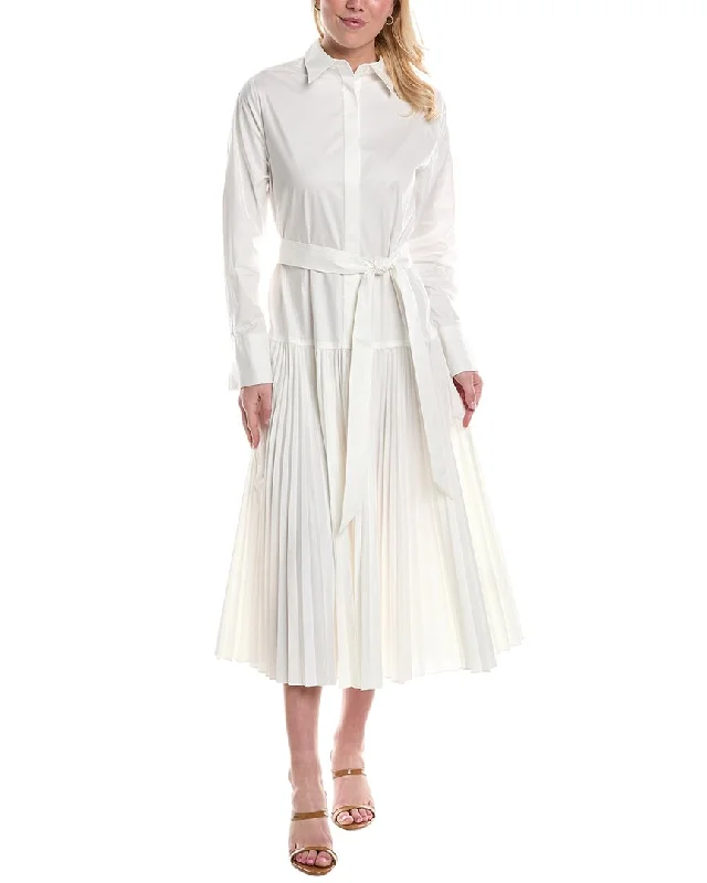 Women's shirt dress twine pop -Halston Raina Shirtdress