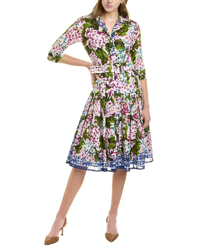 Women's shirt dress tidy chic -Samantha Sung Patricia Shirtdress