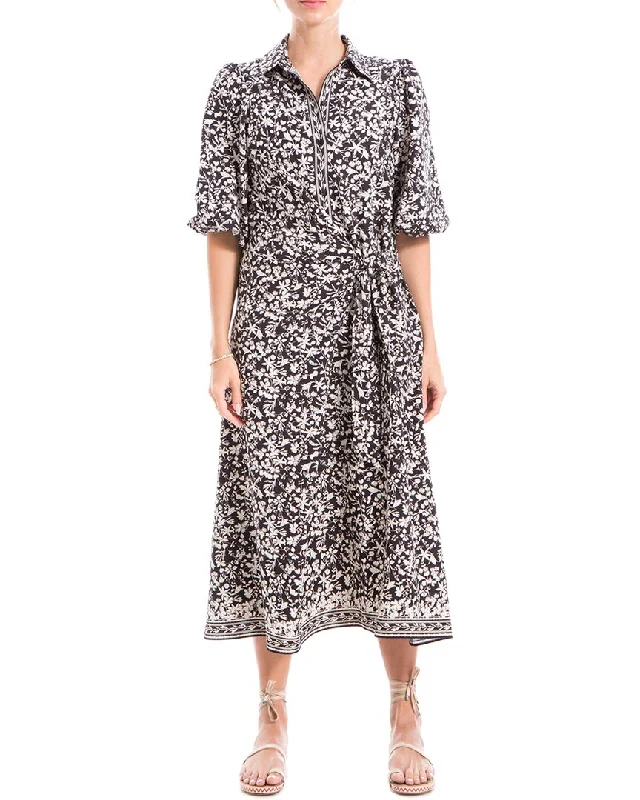 Women's shirt dress dawn pop -Max Studio Shirt Dress