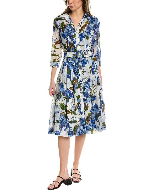 Women's shirt dress bud glow -Samantha Sung Audrey Shirtdress