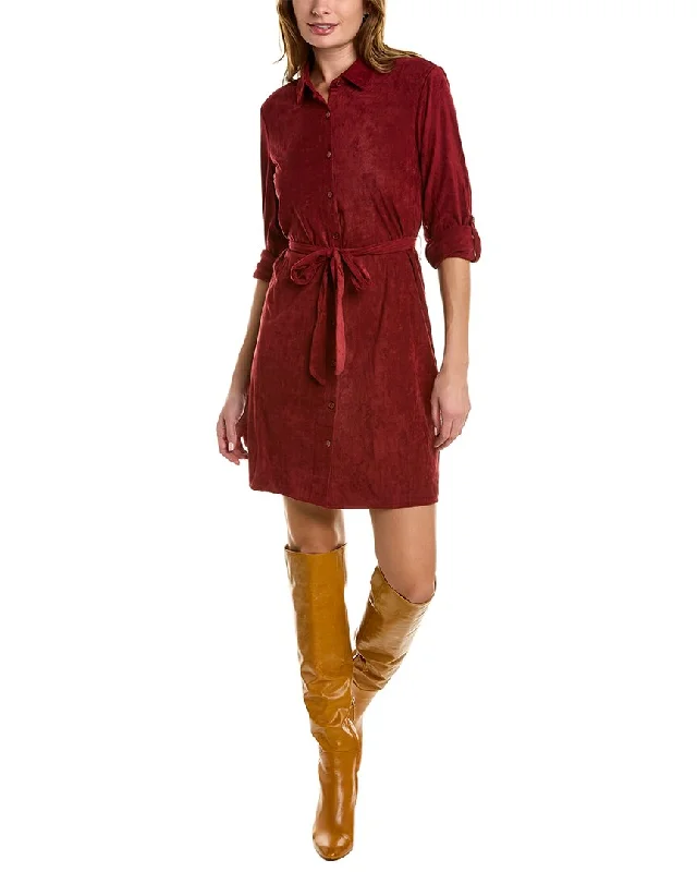 Women's shirt dress lush glow -Lucky Brand Tie-Waist Shirtdress