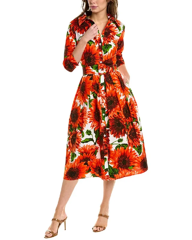 Women's shirt dress petal pop -Samantha Sung Audrey Shirtdress