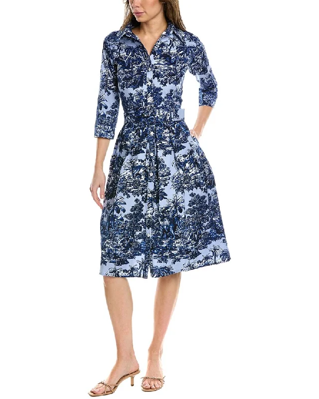 Women's shirt dress time chic -Samantha Sung Audrey Shirtdress