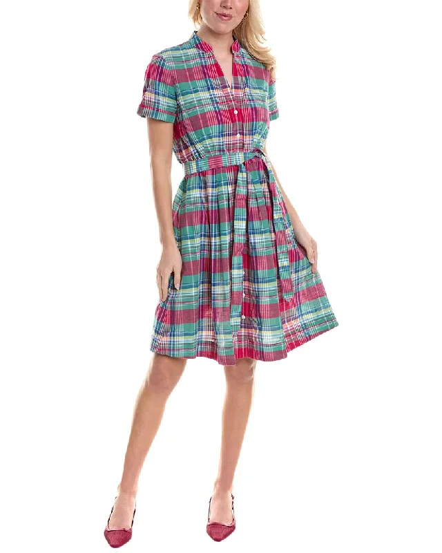 Women's shirt dress talk flair -Brooks Brothers Shirtdress