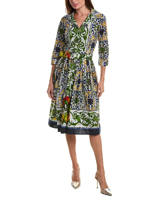 Women's shirt dress full chic -Samantha Sung Audrey Shirtdress