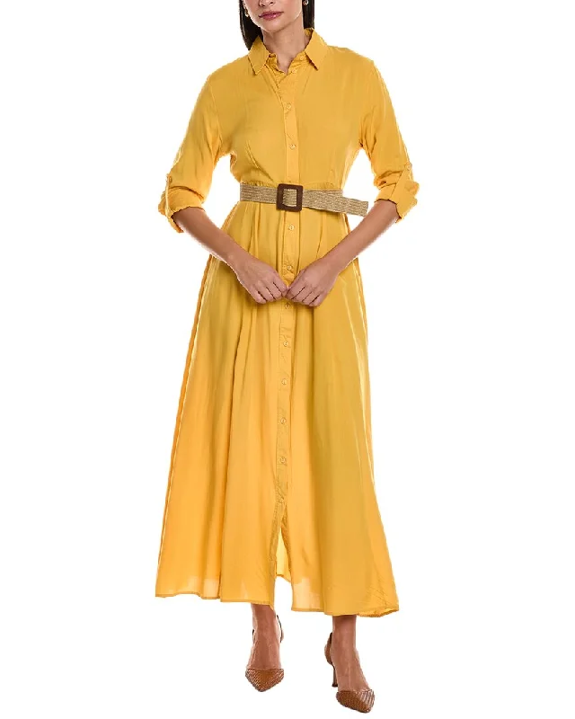 Women's shirt dress long chic -ANNA KAY Leontine Shirtdress