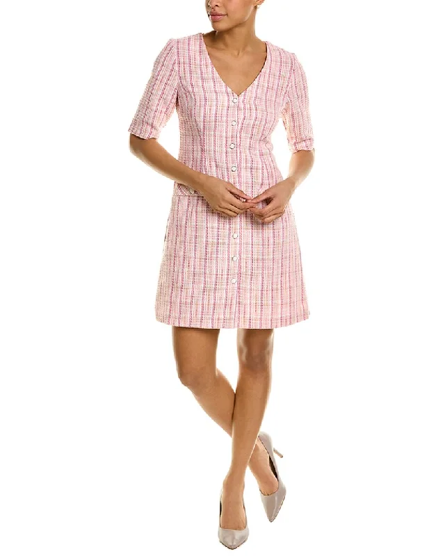 Women's shirt dress hush glow -Maison Tara Boucle Shirtdress