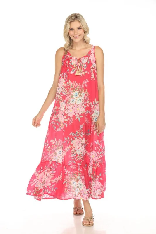 Women's maxi dress luxe glow -Johnny Was Bobbie Emelda Maxi Dress C33424B5 Boho Chic