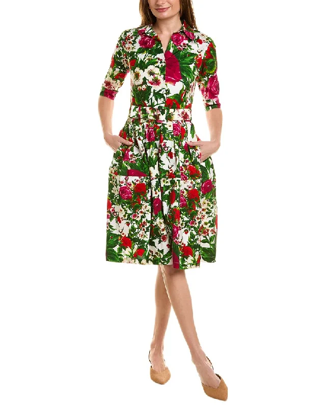 Women's shirt dress joy pop -Samantha Sung Claire Shirtdress